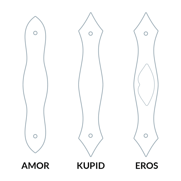 Select the leather handle shape